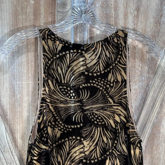 Free People Ellie Burnout Velvet Mini Dress - Picture 7 of 9